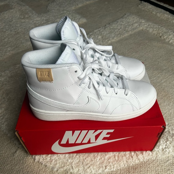 Nike court royale mid 2 white/white - Picture 7 of 8